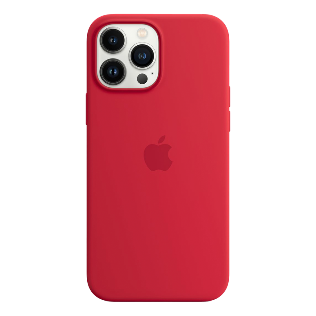 iPhone 13 Pro Max Silicone Case (PRODUCT)RED