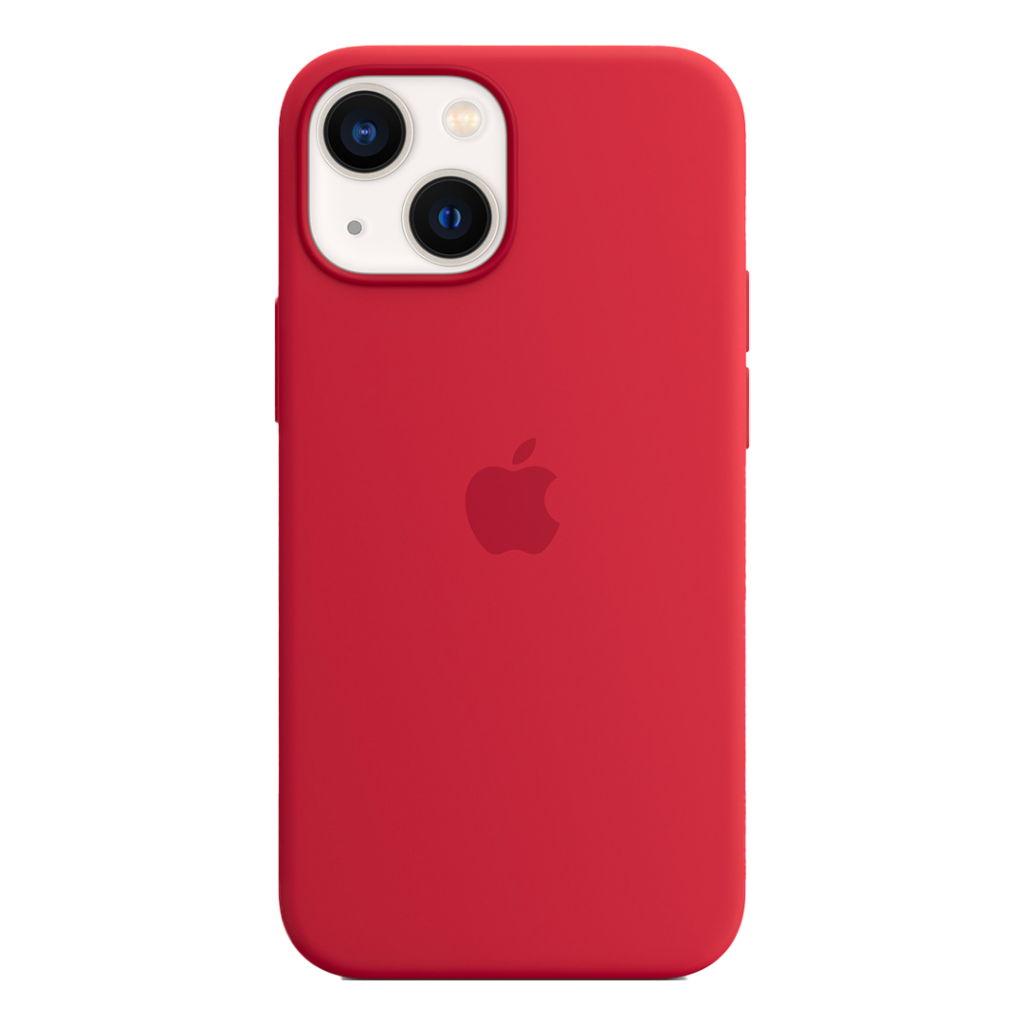 Apple iPhone 13 mini silicone Case (PRODUCT)RED