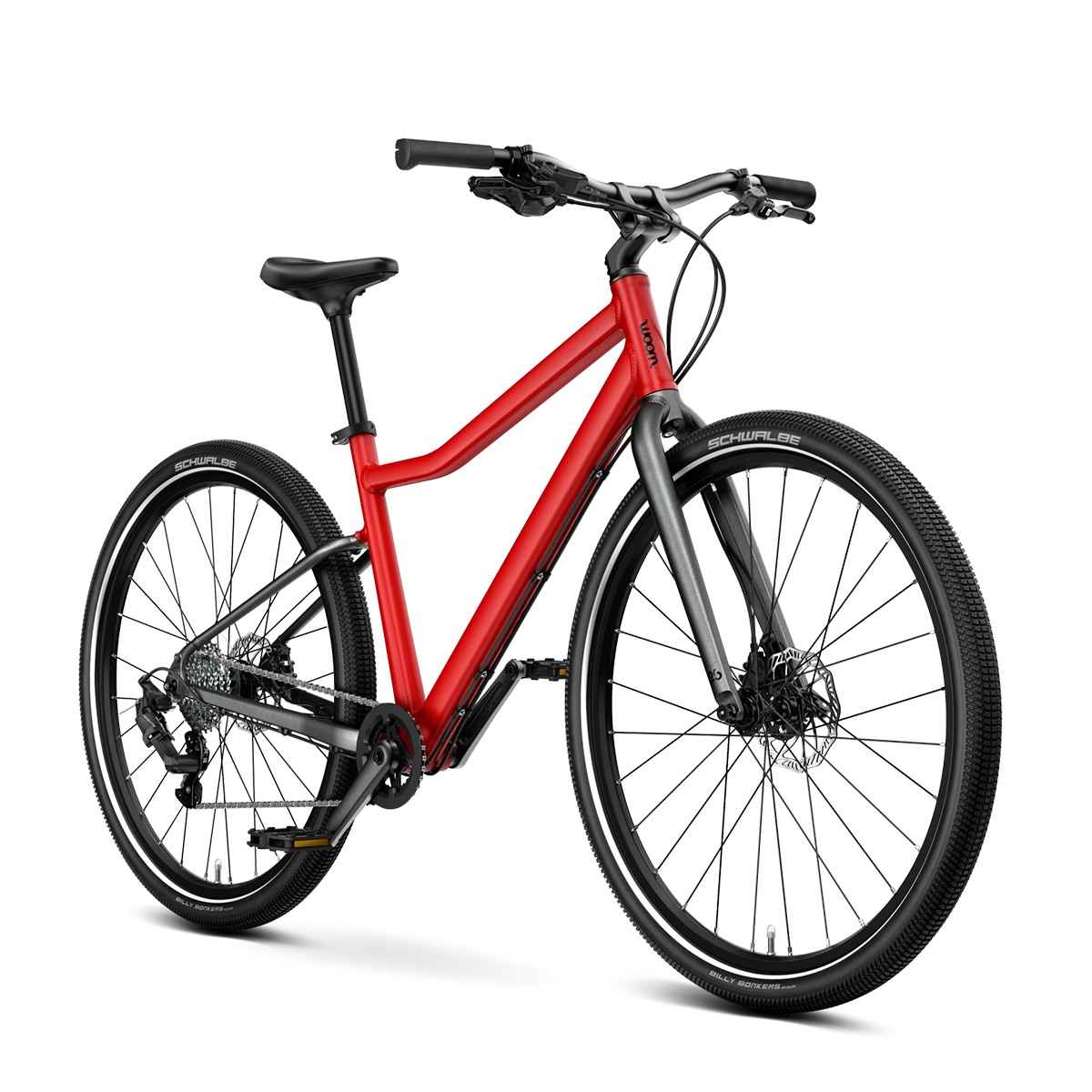 (woom)RED Explore 6 Bike - RED